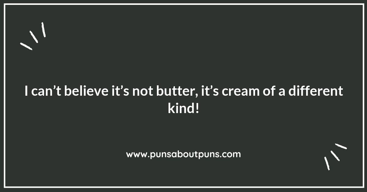 Smooth Moves: Clever Cream Puns for the Pun Enthusiast