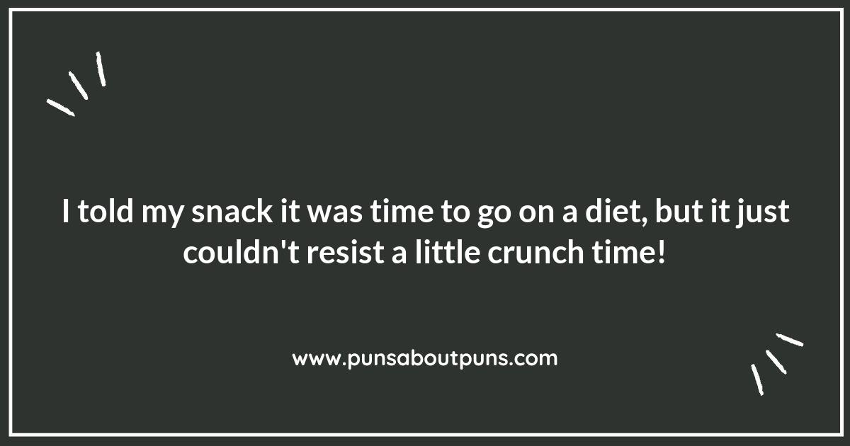 Snack Attack: Puns That Will Make You Chew on Laughter Snack Attack: Puns That Will Make You Chew on Laughter