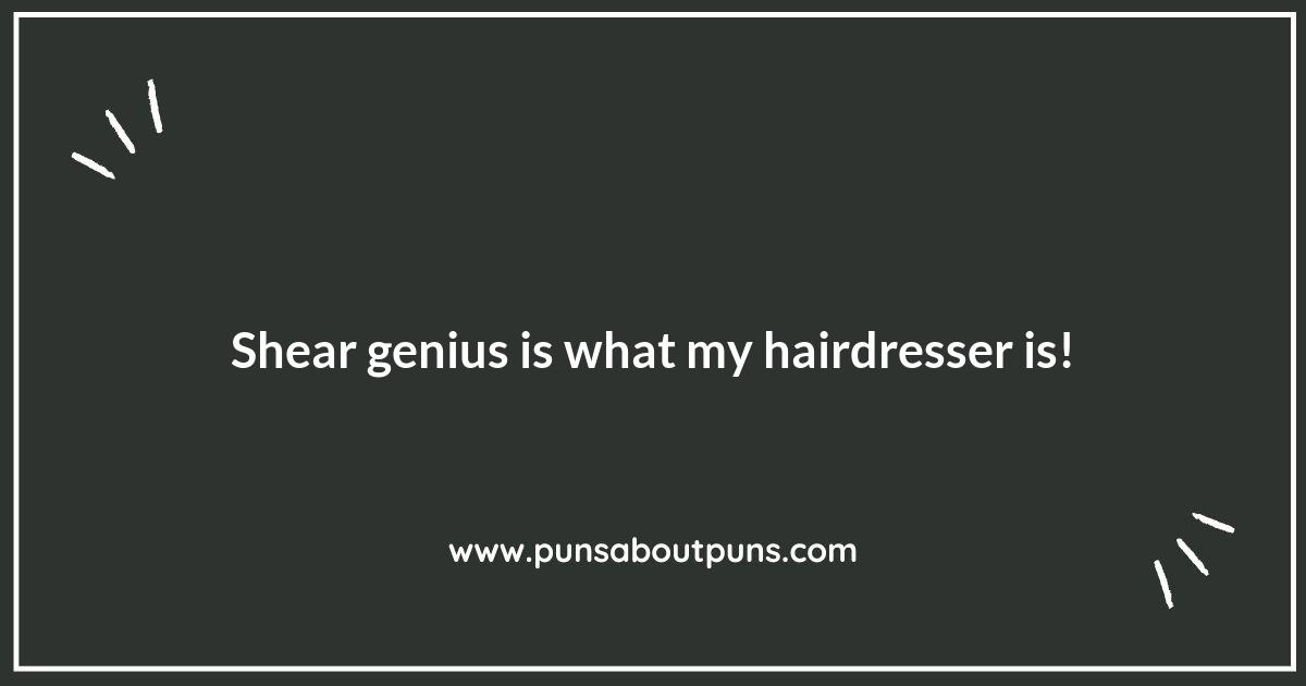 Snipping Humor: Hilarious Hairdresser Puns You’ll Love