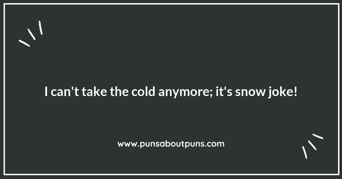 Snow Joke: Frosty Weather Puns That Will Chill You Out