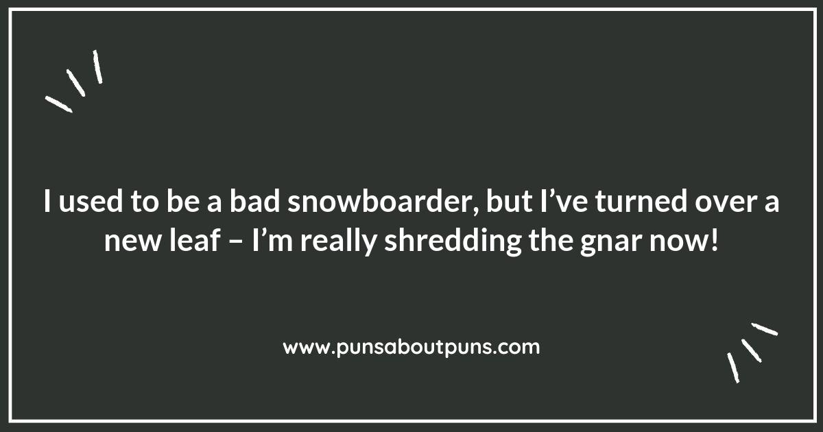 Snowboarding Puns That Will Leave You in Stitches