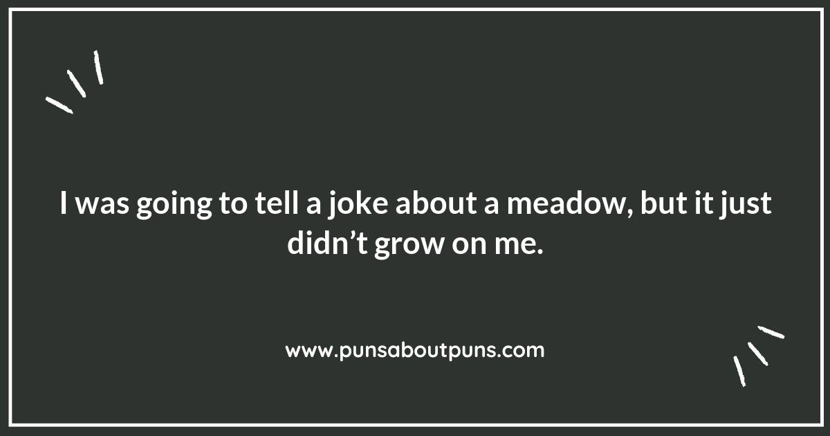 Sowing Seeds of Laughter with Meadow Puns