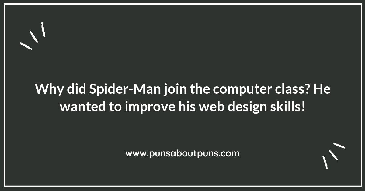 Spider-Man Puns: Swinging into Laughter with Web-tastic Jokes