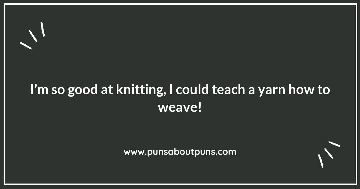 Spinning Yarn Puns: A Twist on Wordplay