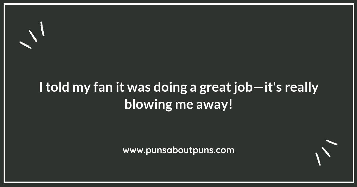 Spinning into Laughter: Top Fan Puns You’ll Love