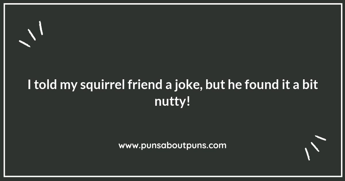 Squirrel Puns: A Nutty Collection to Make You Smile