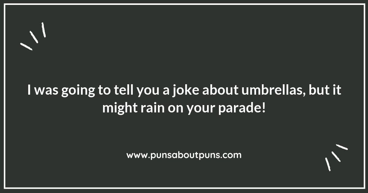 Stay Dry and Laugh with These Umbrella Puns