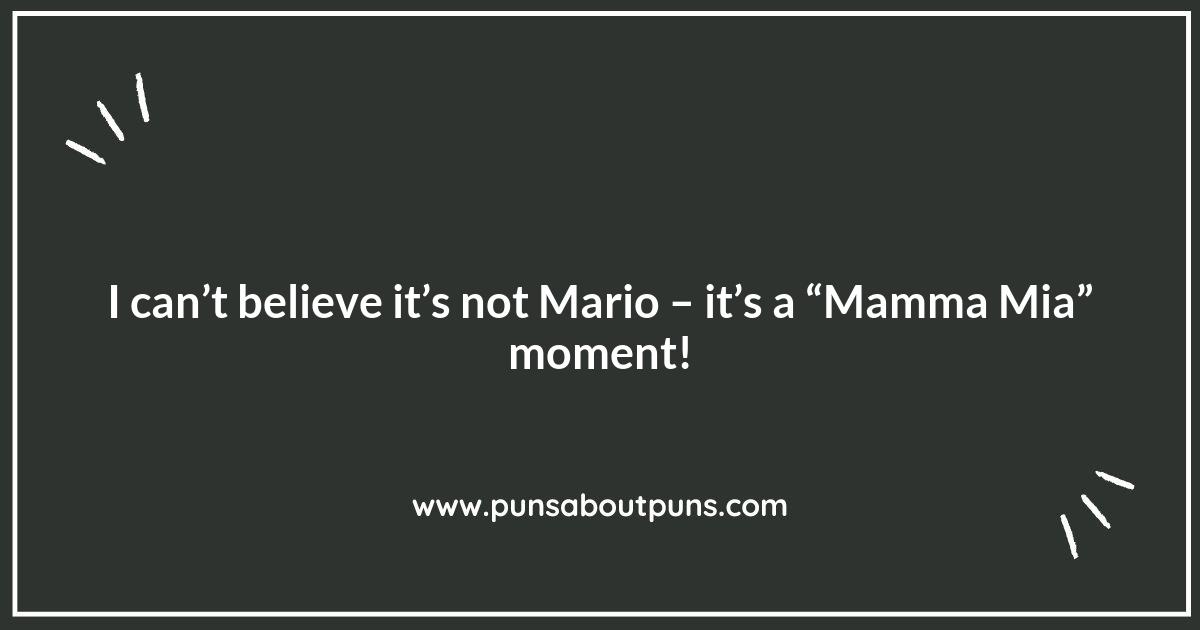 Stomp Your Feet with Joyful Mario Puns