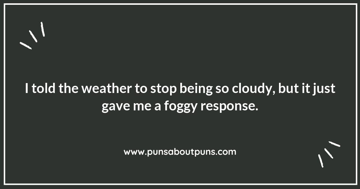 Stormy Humor: Weather Puns That Pack a Punch