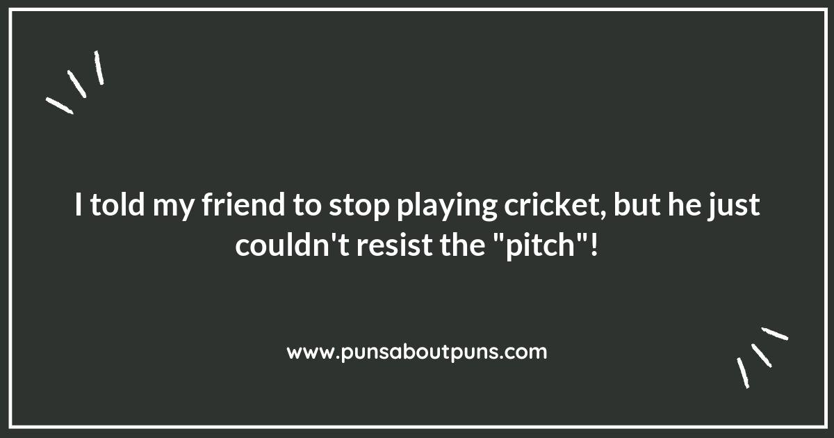 Stumped for Words? Enjoy These Cricket Puns