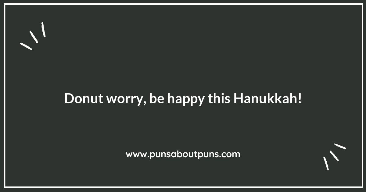 Sufganiyot and Giggles: Tasty Hanukkah Puns