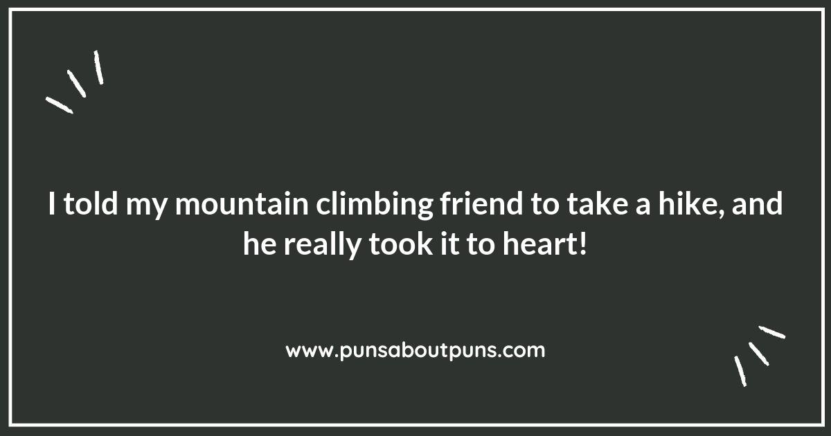 Summit Seeker: Discovering the Funniest Mountain Puns