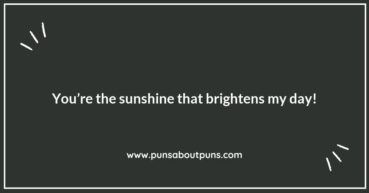 Sun-Kissed Humor: Playful Puns to Celebrate Sunny Days