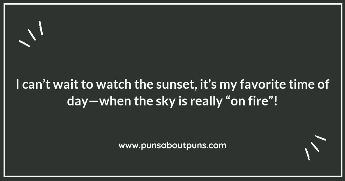 Sunset Puns to Brighten Your Evening