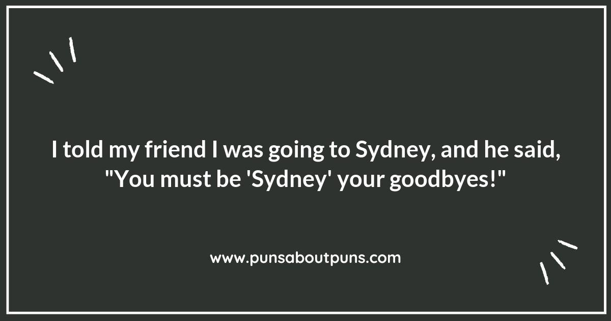 Surf's Up: Catching the Best Sydney Puns