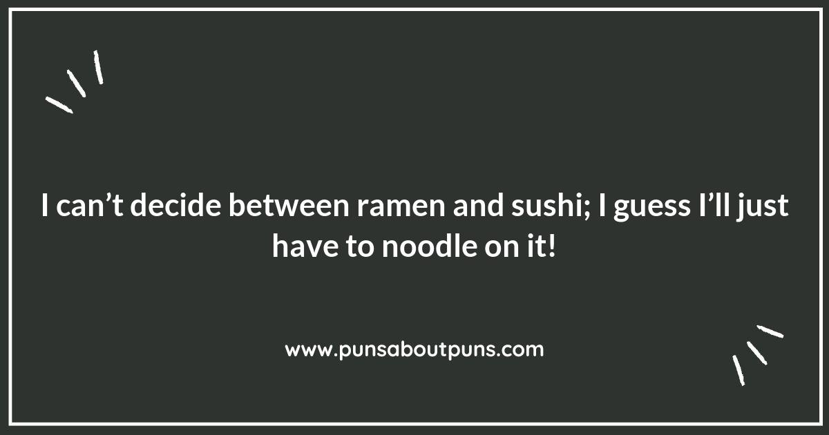 Sushi and Giggles: Tasty Japan Puns to Savor