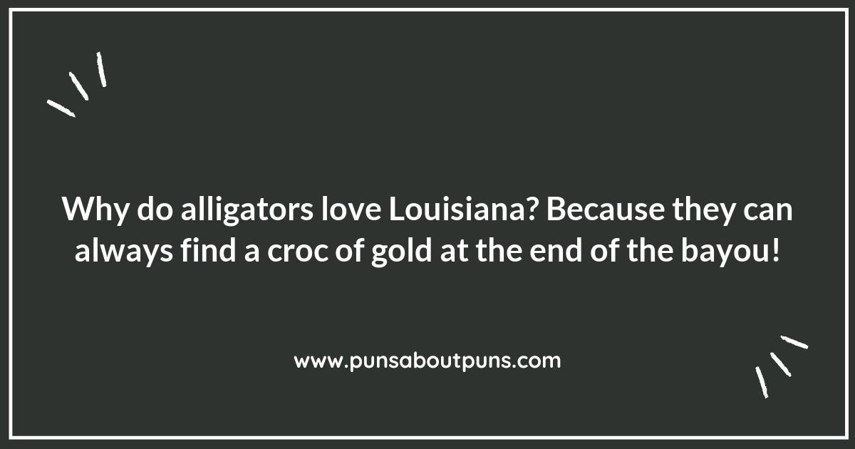 Swamp Shenanigans: Hilarious Louisiana Puns to Enjoy