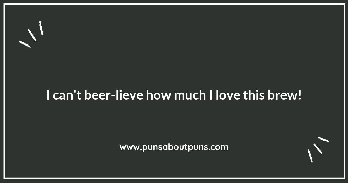 The Art of Beer Puns: Crafting the Perfect Joke