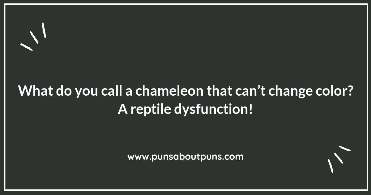 The Art of Chameleon Puns: Blending Humor and Creativity