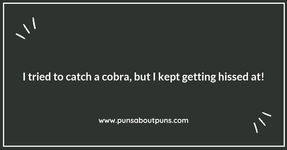 The Art of Crafting Cobra Puns The Art of Crafting Cobra Puns