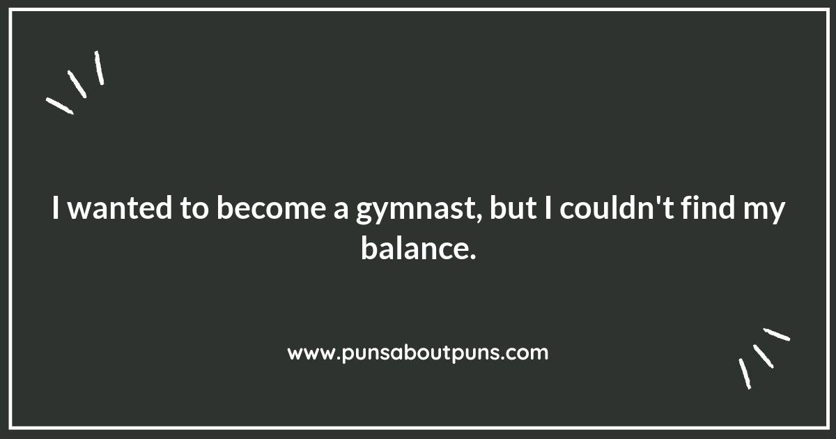 The Art of Gymnastics Puns: A Tumbling Delight