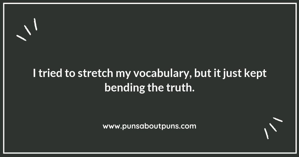 The Art of Stretching Puns: Flexibility in Wordplay