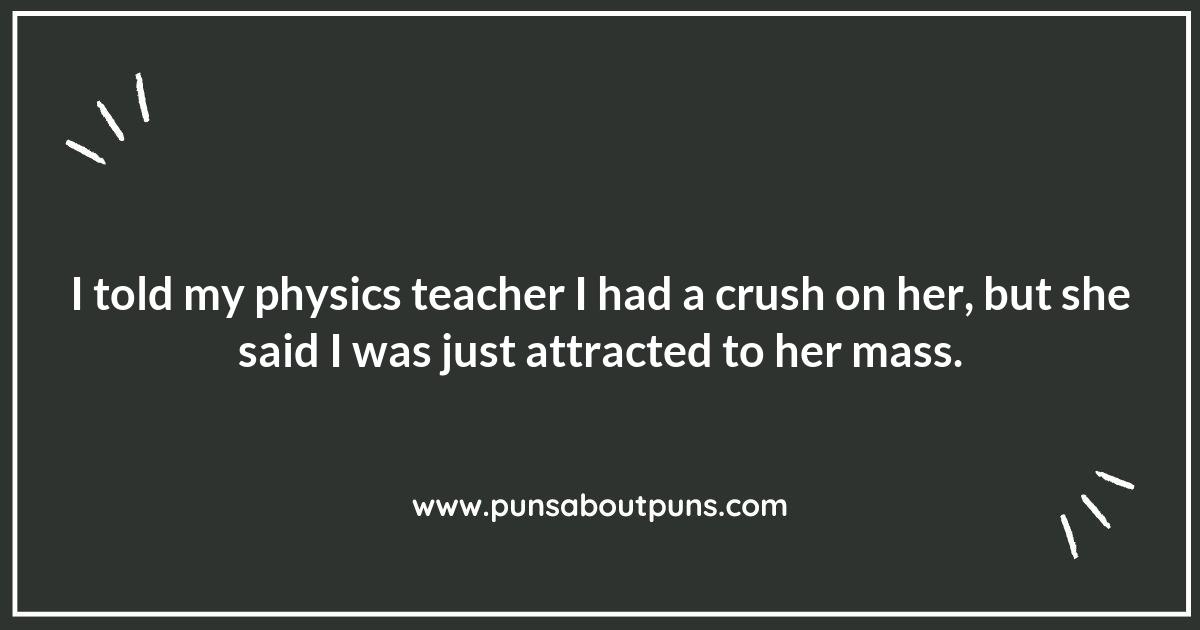 The Attractive World of Physics Puns