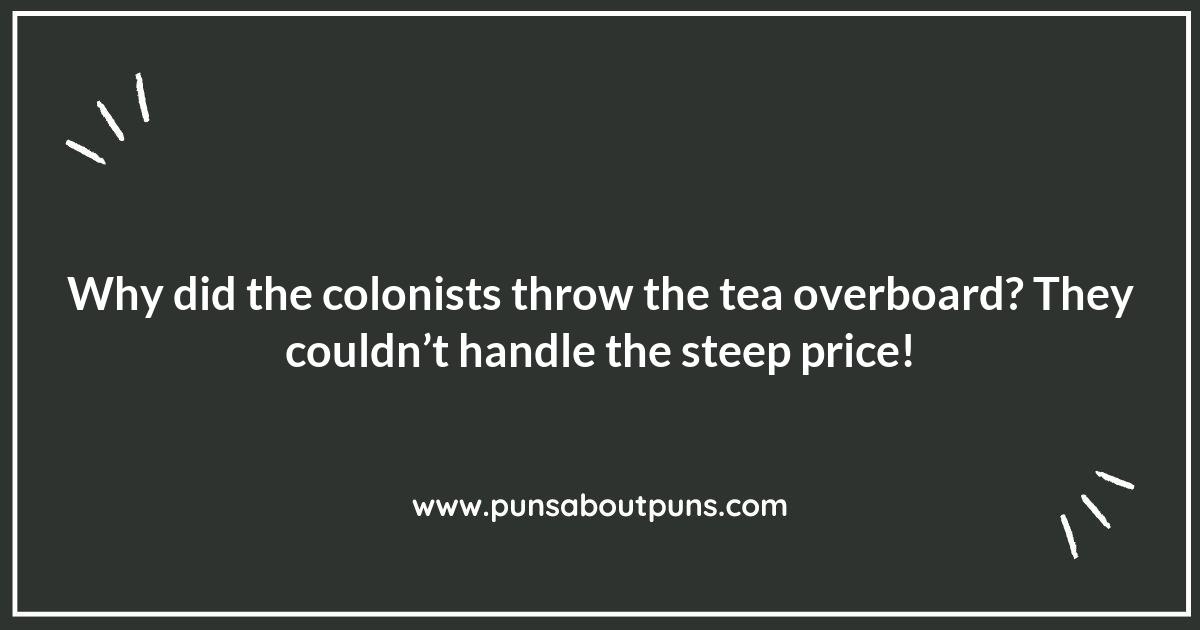 The Boston Tea Party: Steeping in Puns