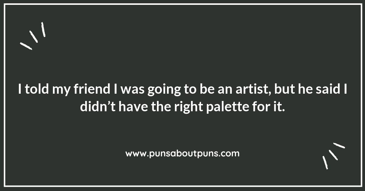 The Brush of Humor: Exploring Artist Puns