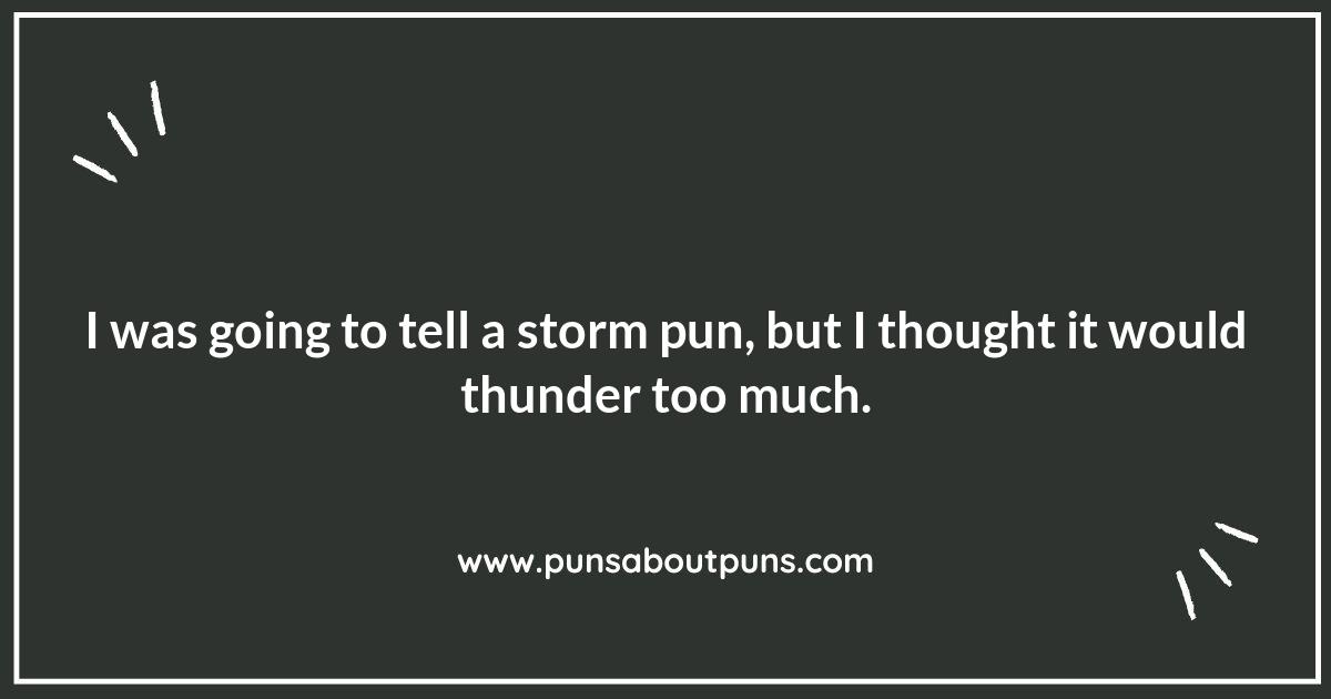 The Calm Before the Pun: Anticipating Storm Puns