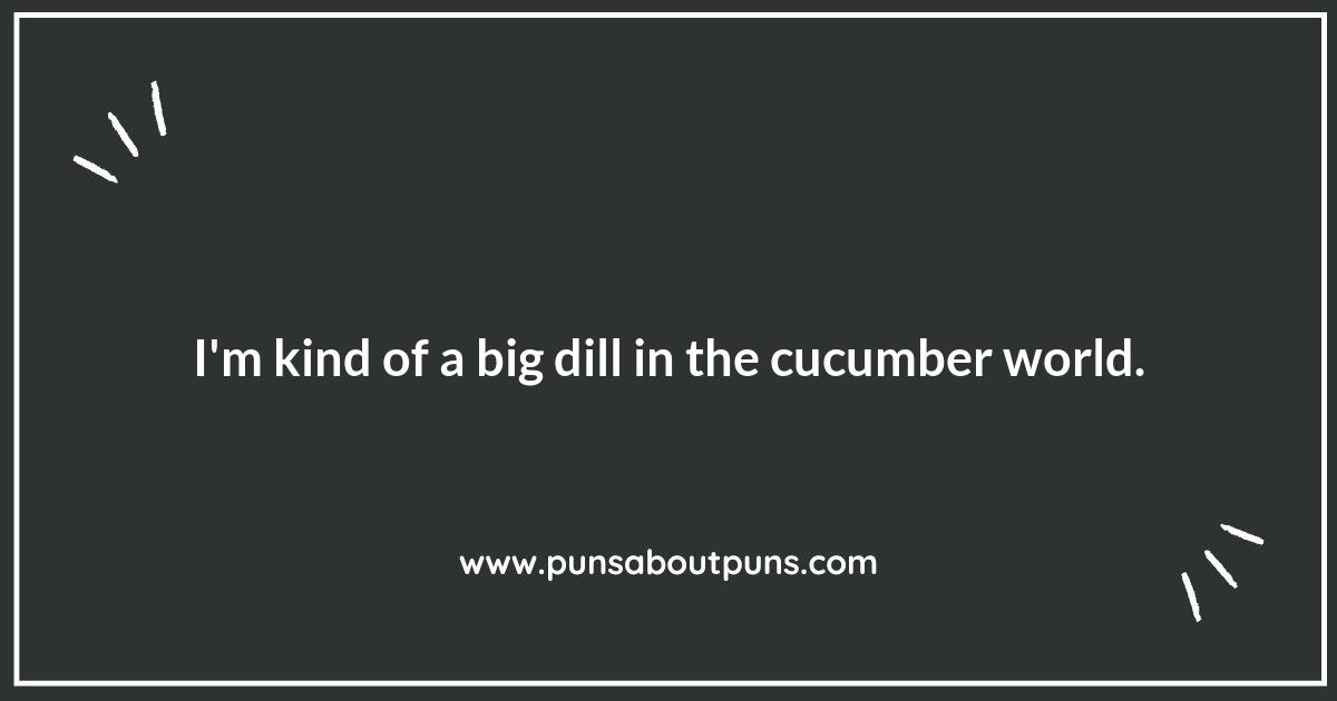 The Crunchy Charm of Cucumber Puns