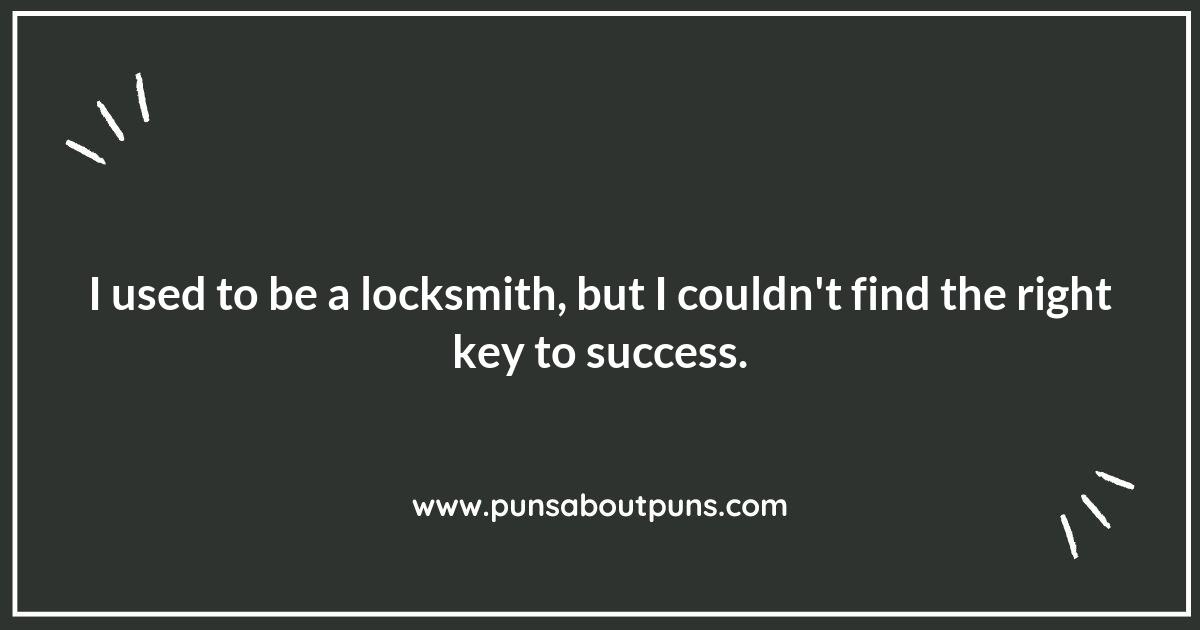 The Door to Laughter: Exploring Clever Lock Puns