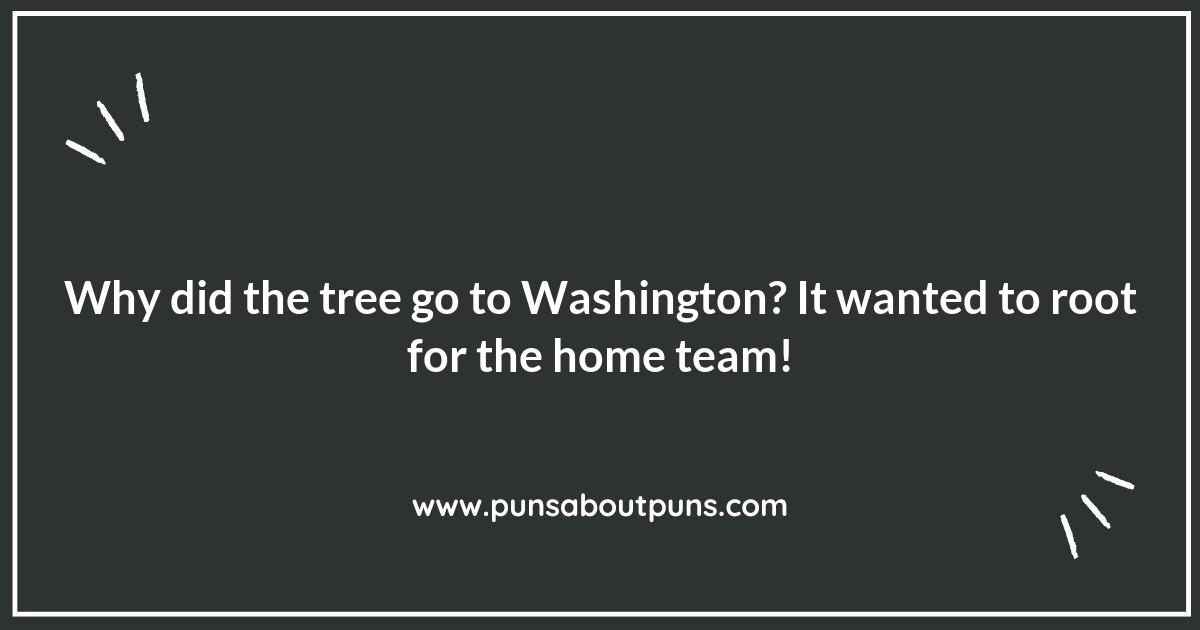 The Evergreen State of Humor: Washington Puns