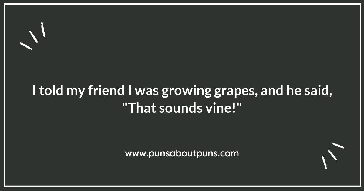 The Grapevine of Humor: Exploring Vine Puns