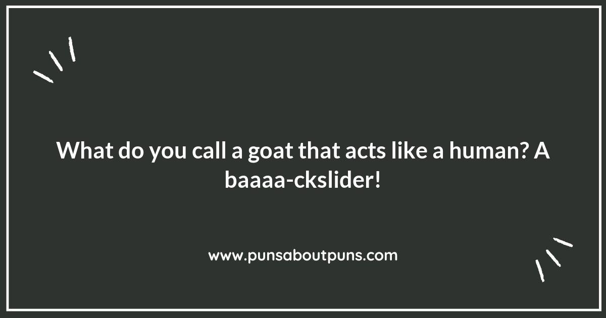 The Greatest Goat Puns for Animal Lovers