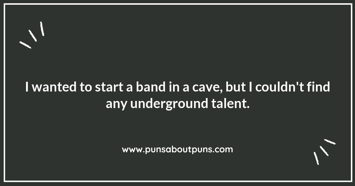 The Humor of the Underground: Puns Inspired by Caving