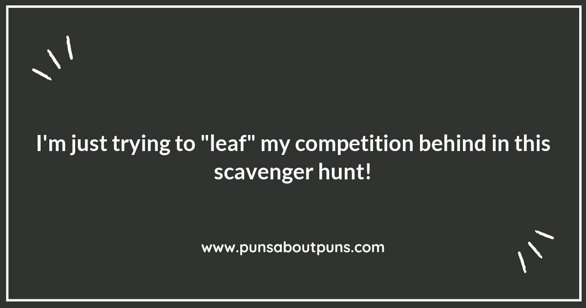 The Hunt is On: Scavenger Hunting Puns to Find