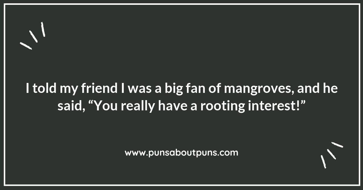 The Lighter Side of Mangrove Puns