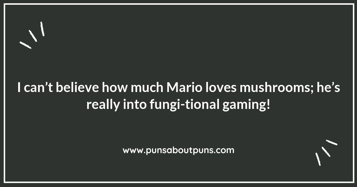 The Mushroom Kingdom of Mario Puns