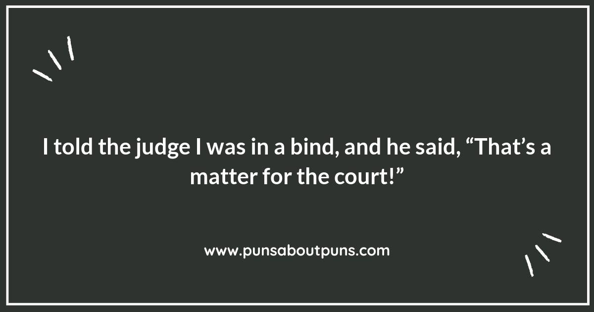 The Pun-derful Life of a Judge: Hilarious Wordplay