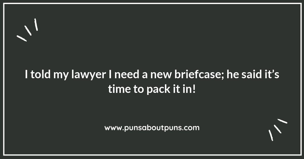 The Pun-derful World of Lawyer Puns and Wordplay