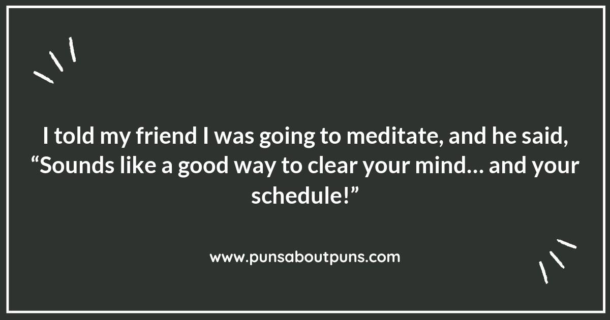 The Pun-derful World of Meditation and Humor