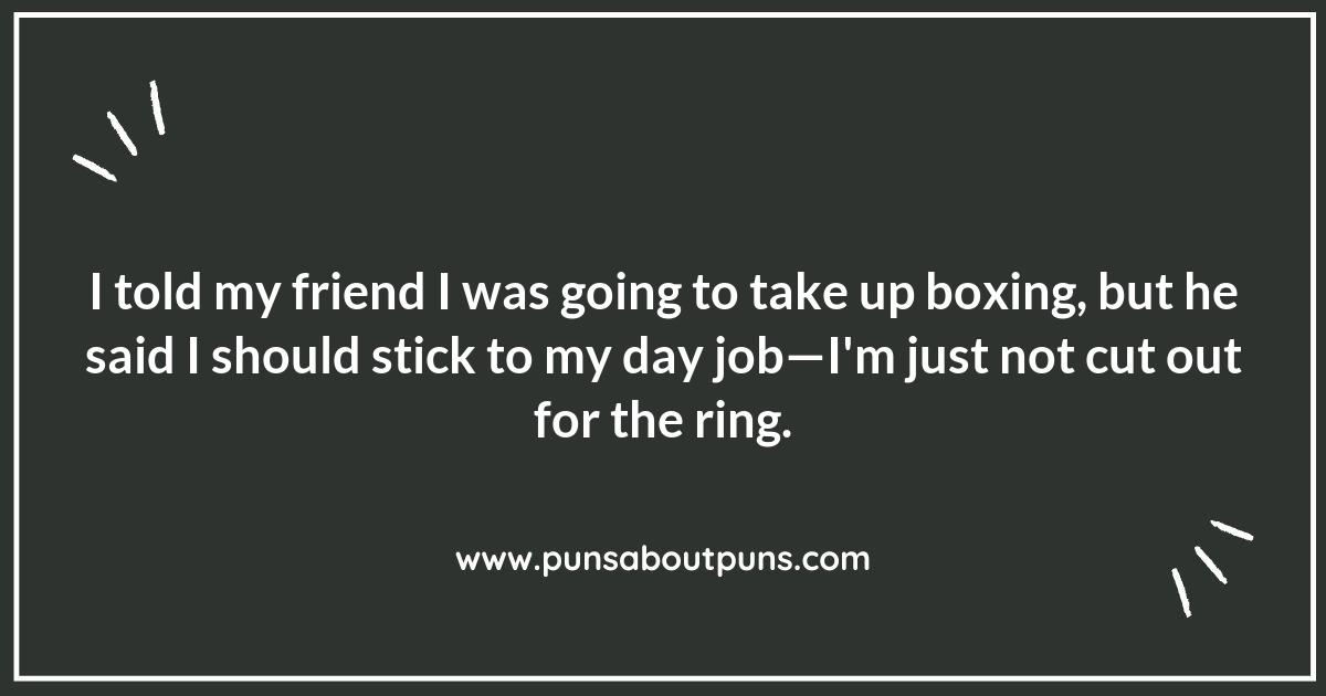 The Punchline: Hilarious Boxing Puns to Knock You Out