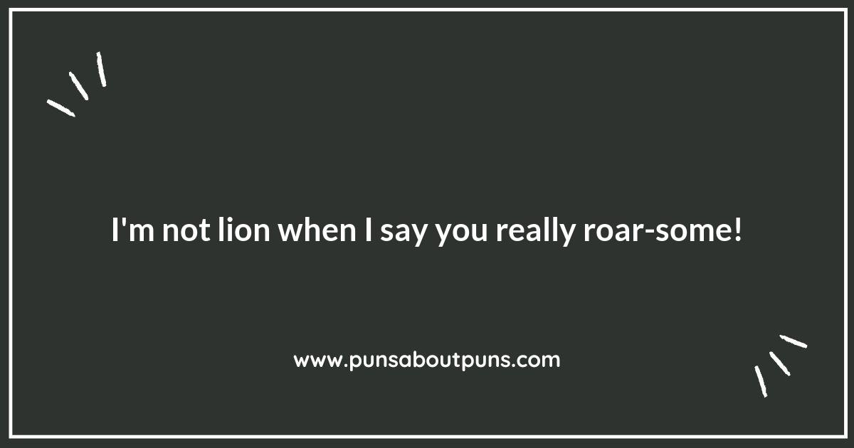 The Puns of the Jungle: Creative Lion Wordplay