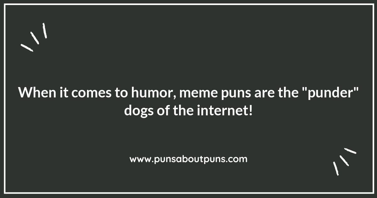 The Role of Meme Puns in Social Media Trends