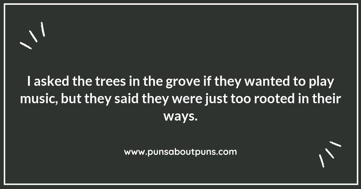 The Roots of Grove Puns: Where Humor Takes Root