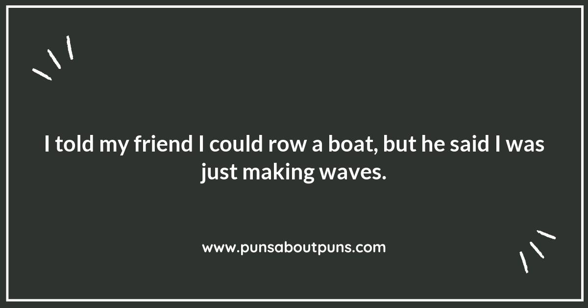 The Rowing Pun-tastic Journey: From Bow to Stern