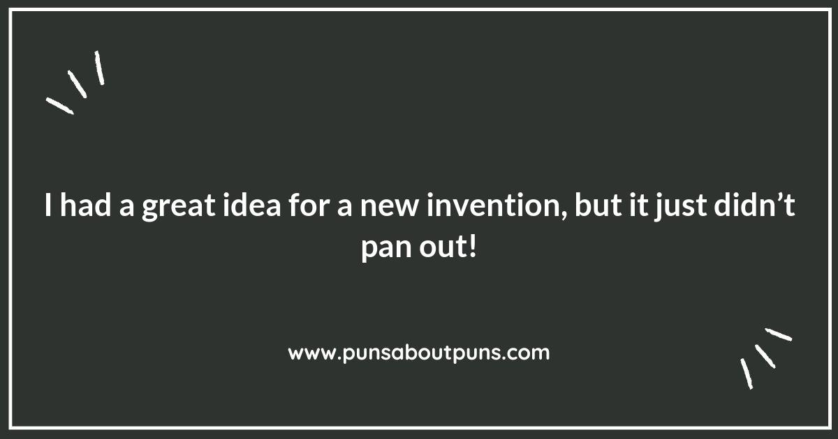 The Science of Invention Puns: A Playful Experiment