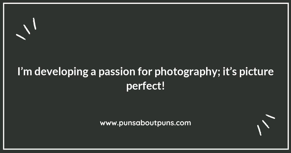 The Snap-tastic World of Photographer Puns