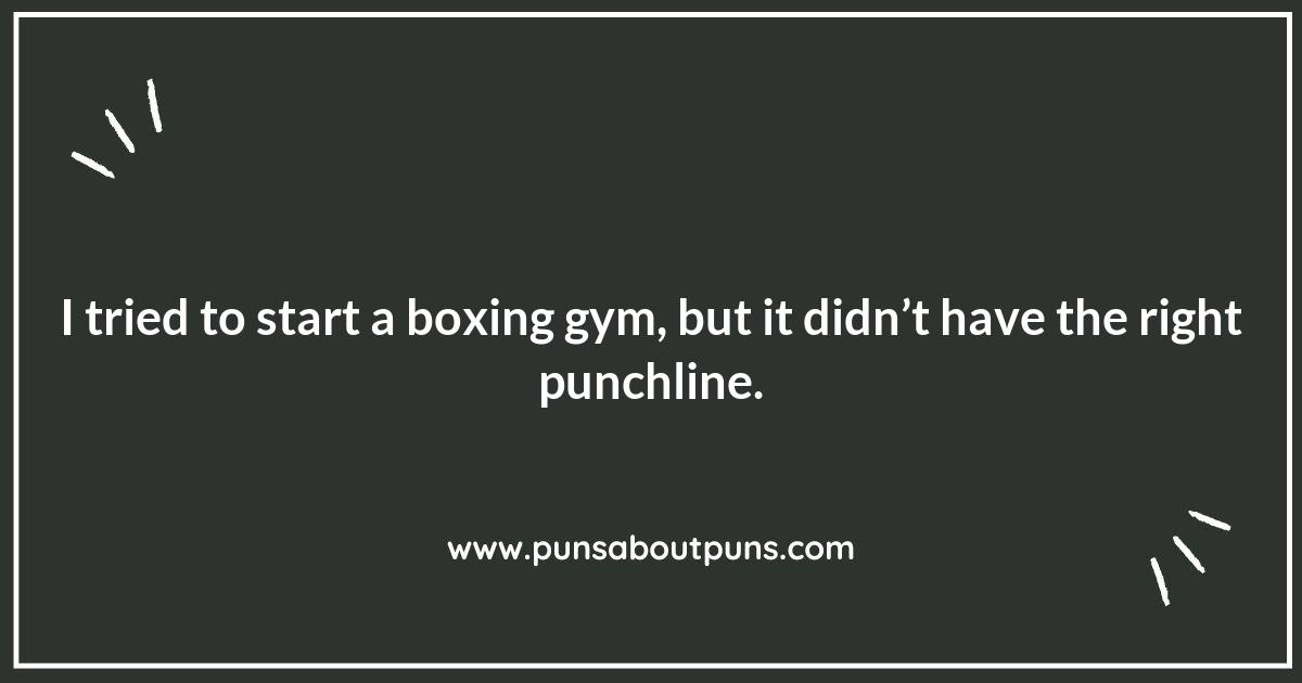 The Sweet Science of Boxing Puns: A Knockout Collection